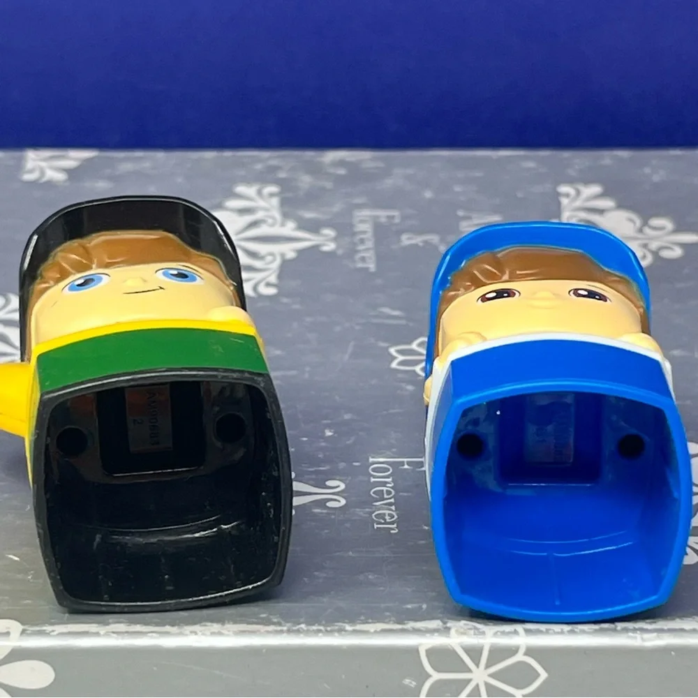 Mega Bloks John Deere Driver & Pilot Figures as is